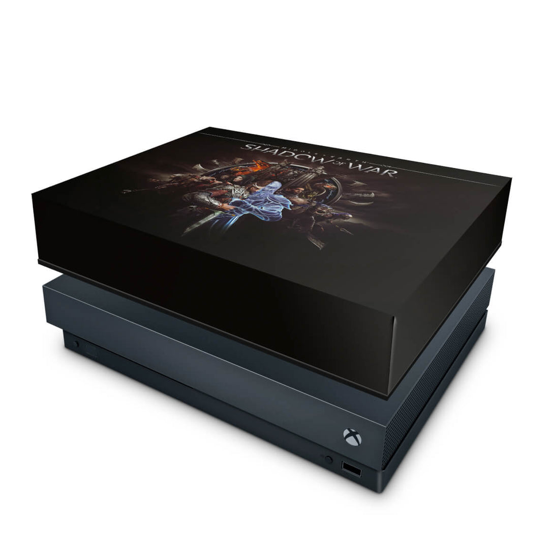 Capa Anti Poeira Xbox One X - Shadow of War