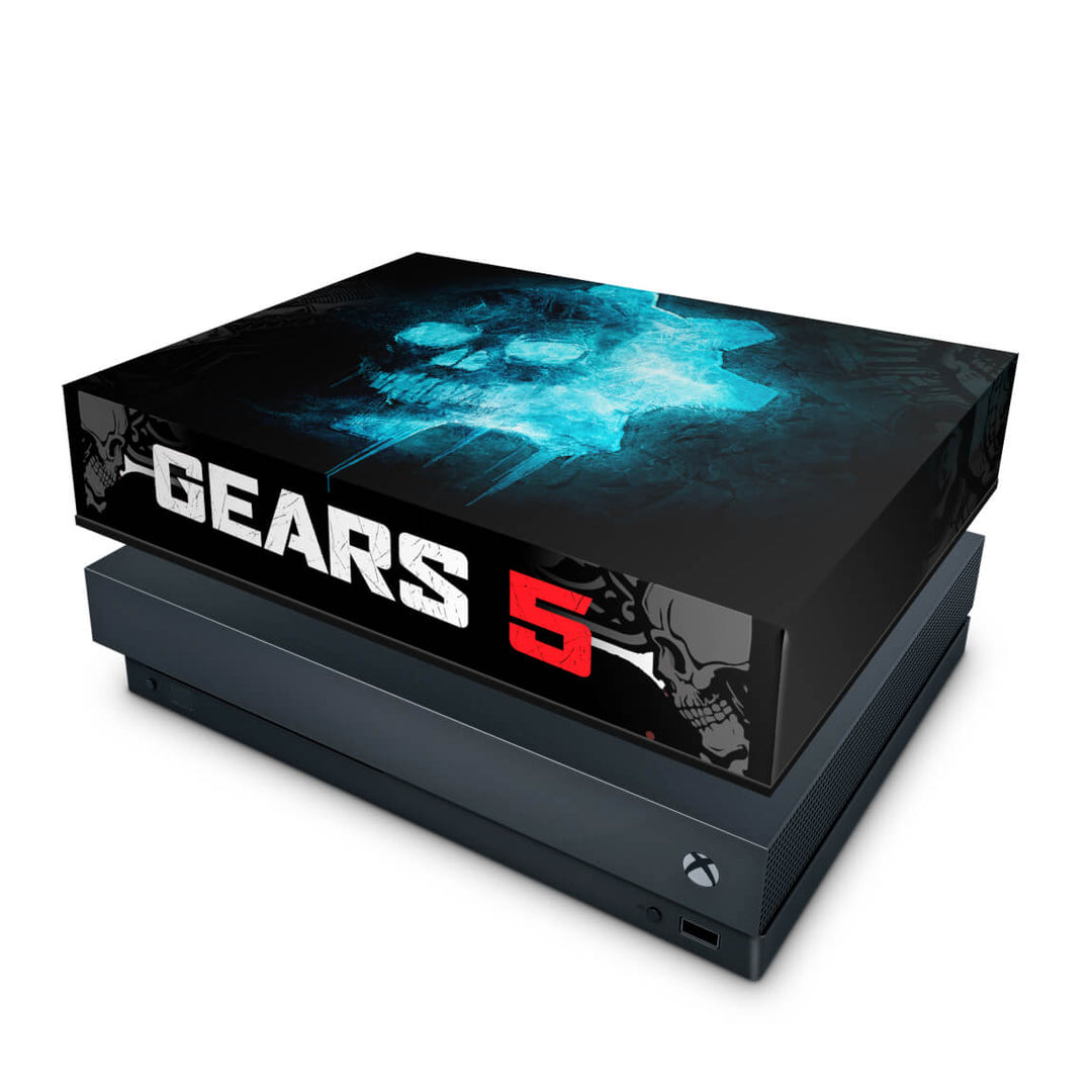 Capa Anti Poeira Xbox One X - Gears 5