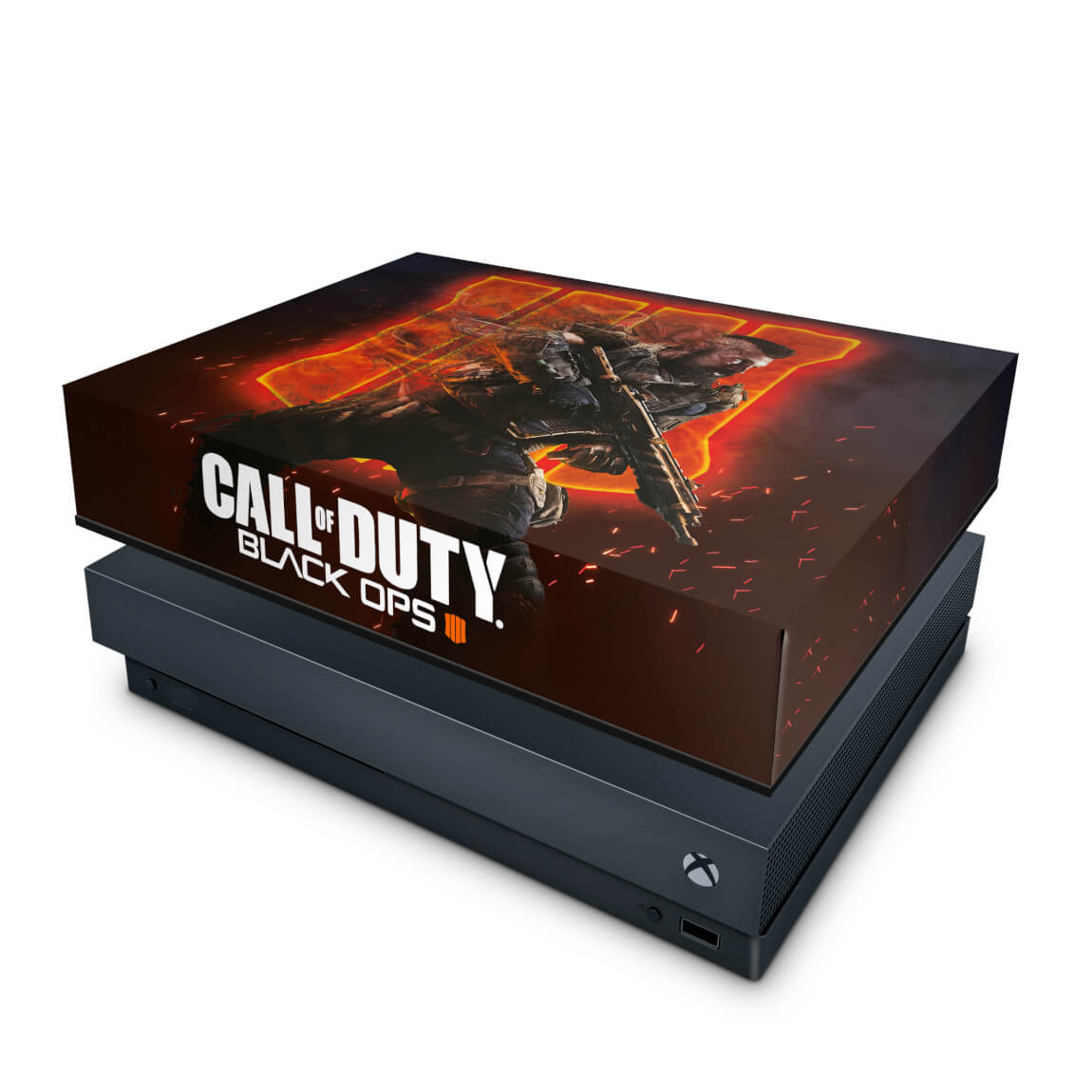 Capa Anti Poeira Xbox One X - Call of Duty Black ops 4
