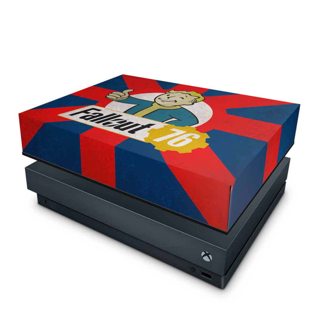 Capa Anti Poeira Xbox One X - Fallout 76
