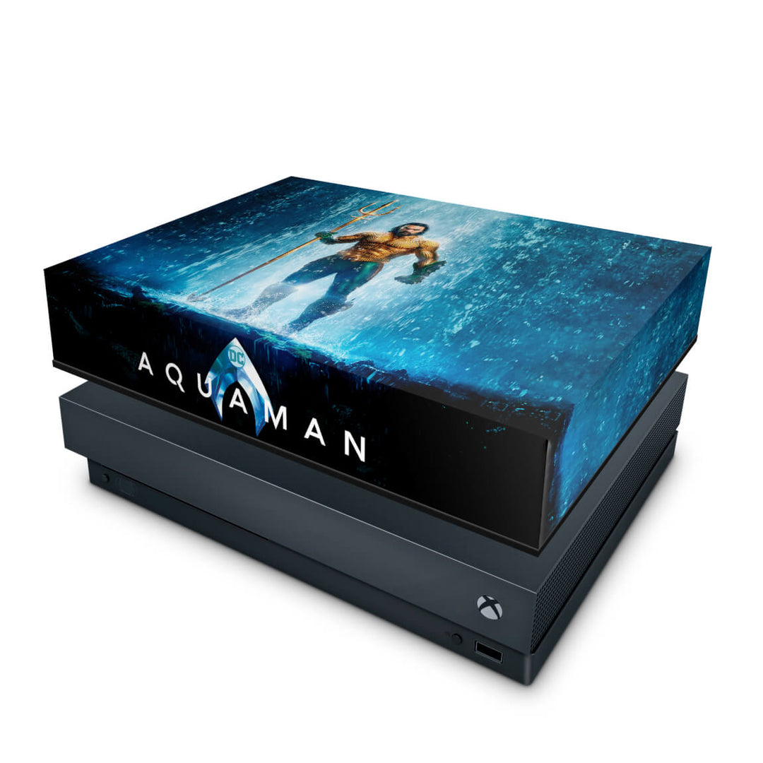 Capa Anti Poeira Xbox One X - Aquaman