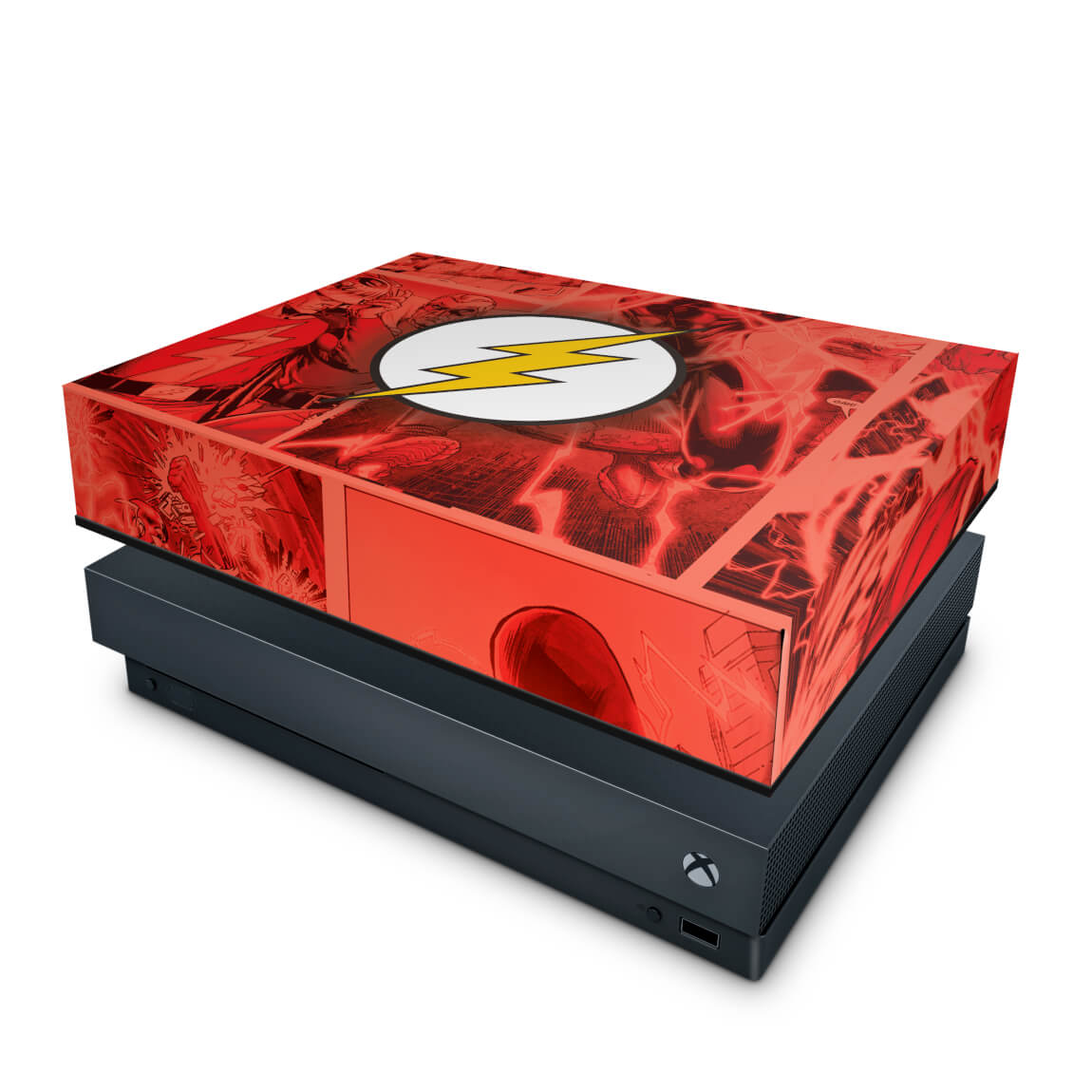 Capa Anti Poeira Xbox One X - The Flash Comics