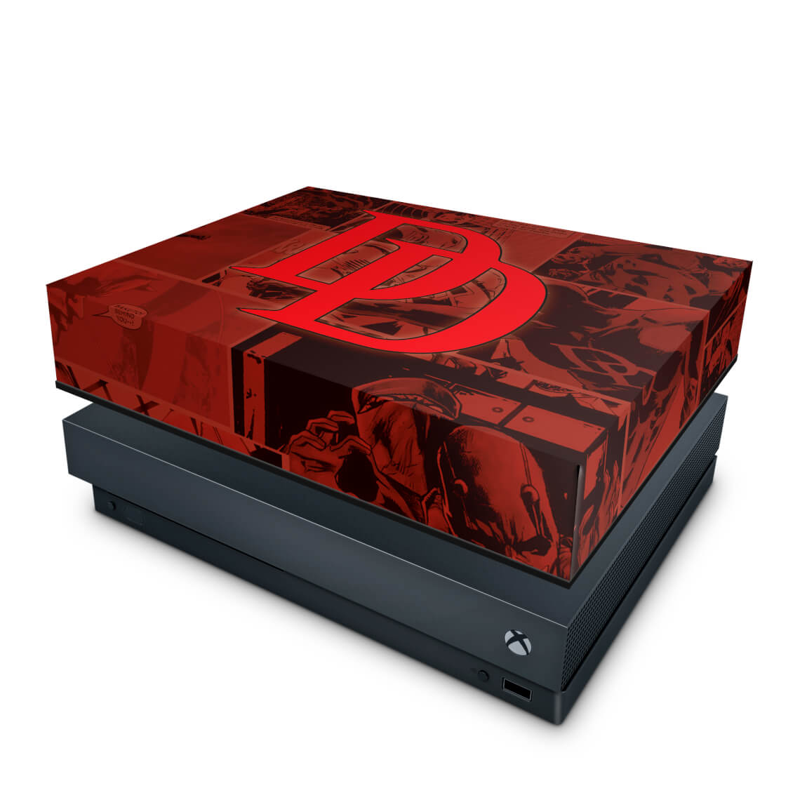 Capa Anti Poeira Xbox One X - Daredevil Demolidor Comics