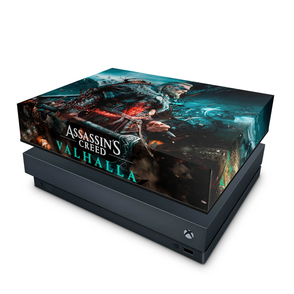 Capa Anti Poeira Xbox One X - Assassin's Creed Valhalla
