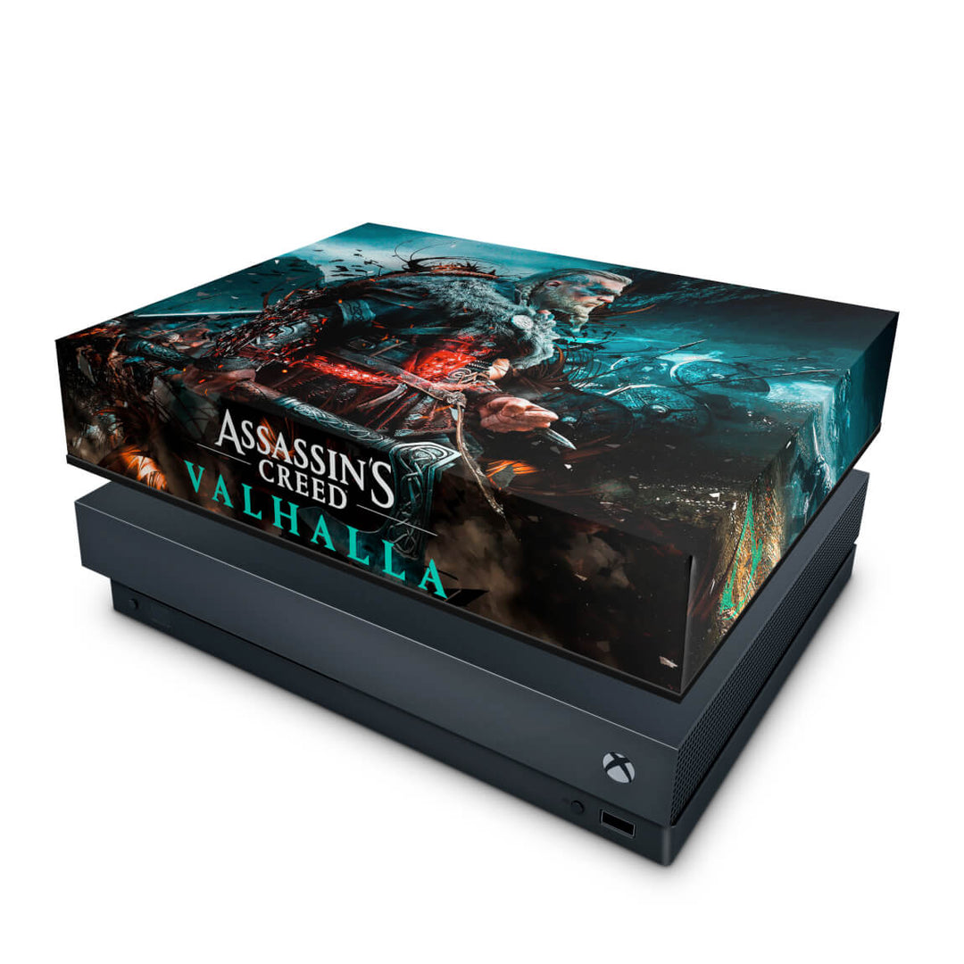 Capa Anti Poeira Xbox One X - Assassin's Creed Valhalla
