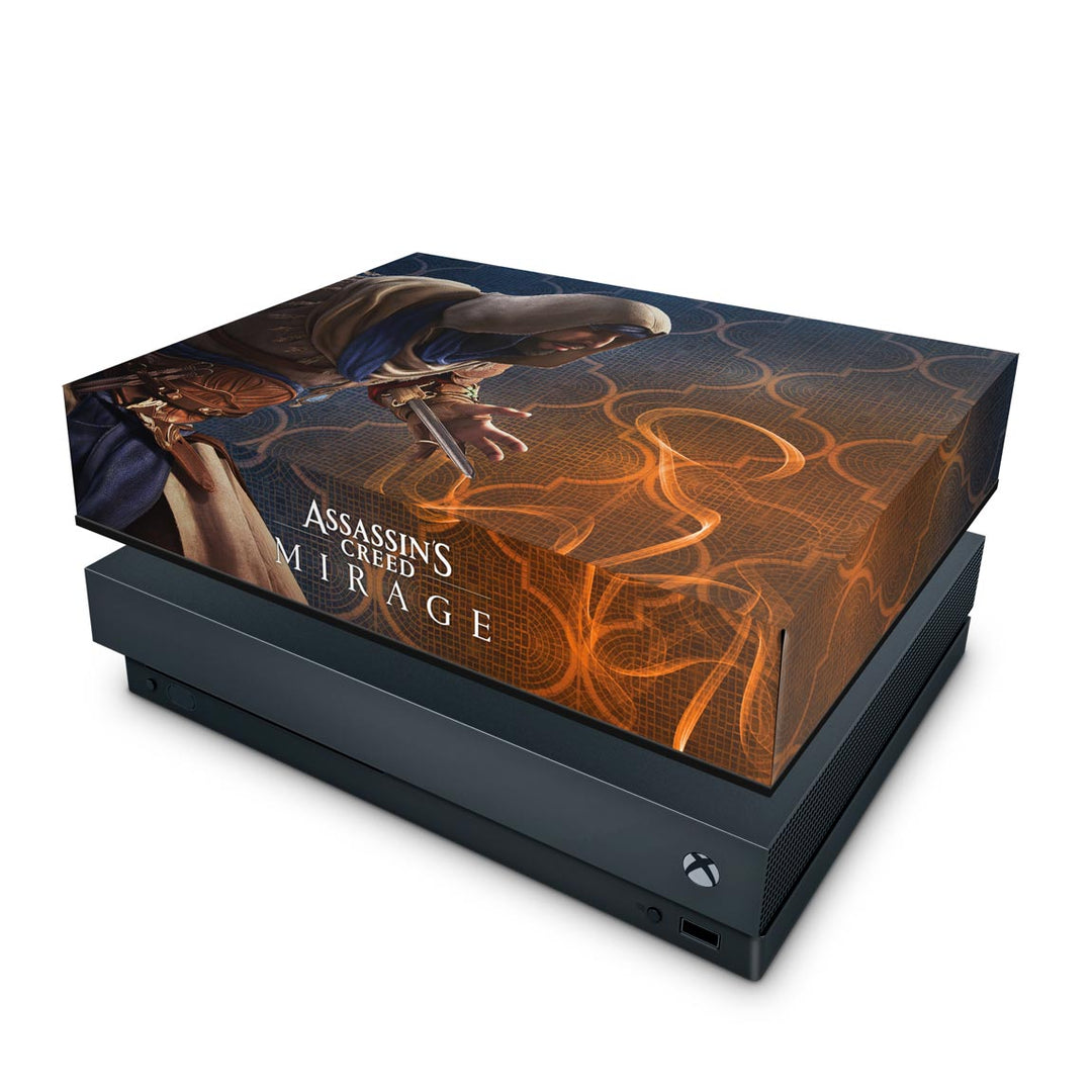 Capa Anti Poeira Xbox One X - Assassin's Creed Mirage