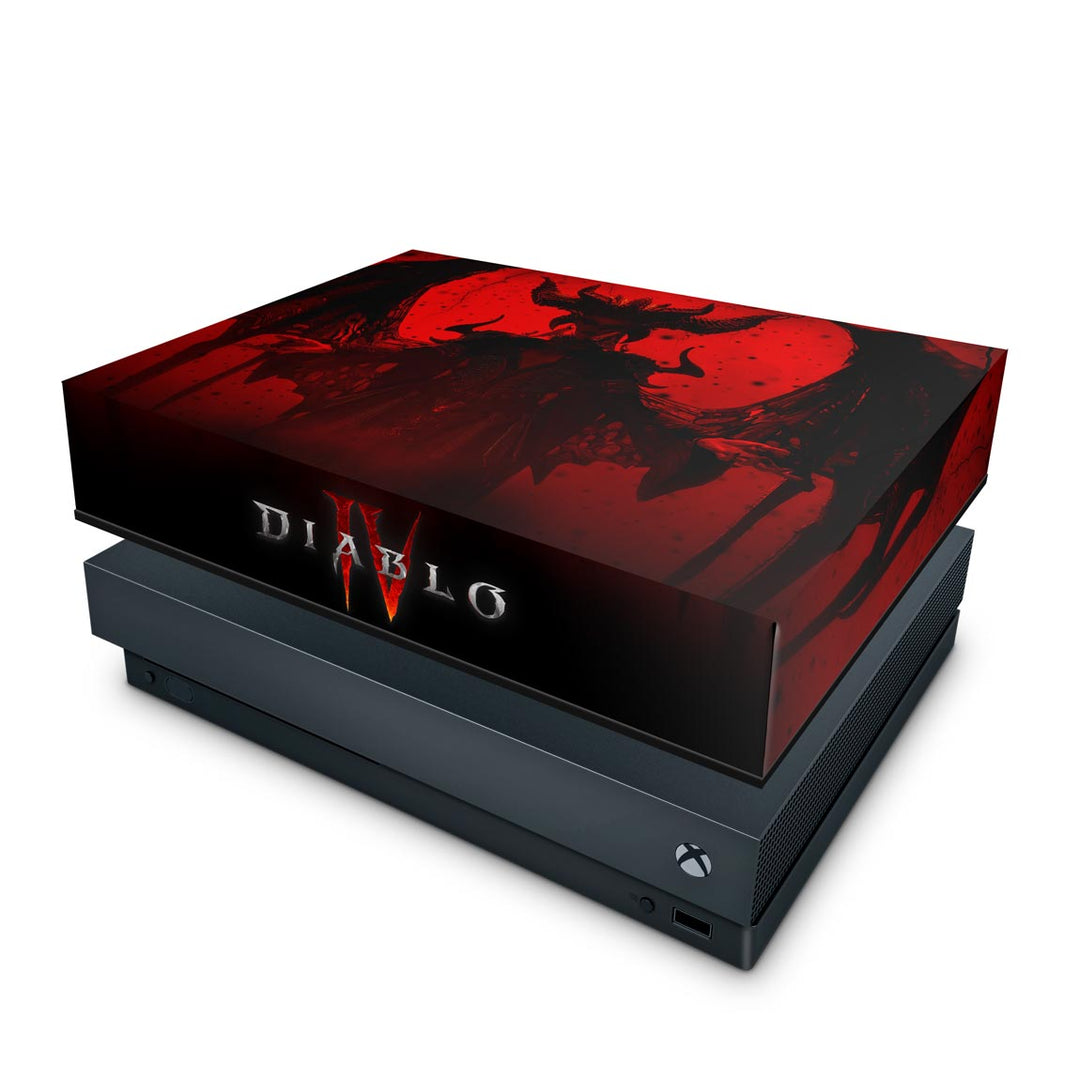 Capa Anti Poeira Xbox One X - Diablo IV 4
