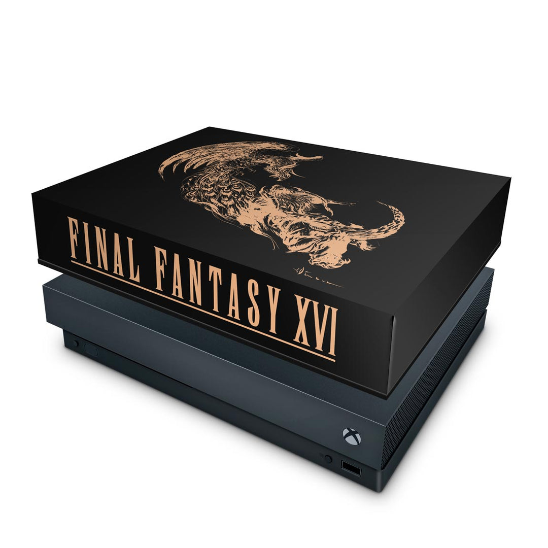 Capa Anti Poeira Xbox One X - Final Fantasy XVI Edition