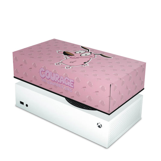 Capa Anti Poeira Xbox Series S Horizontal - Coragem: O Cão Covarde