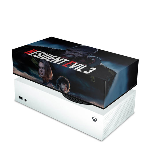 Capa Anti Poeira Xbox Series S Horizontal - Resident Evil 3 Remake