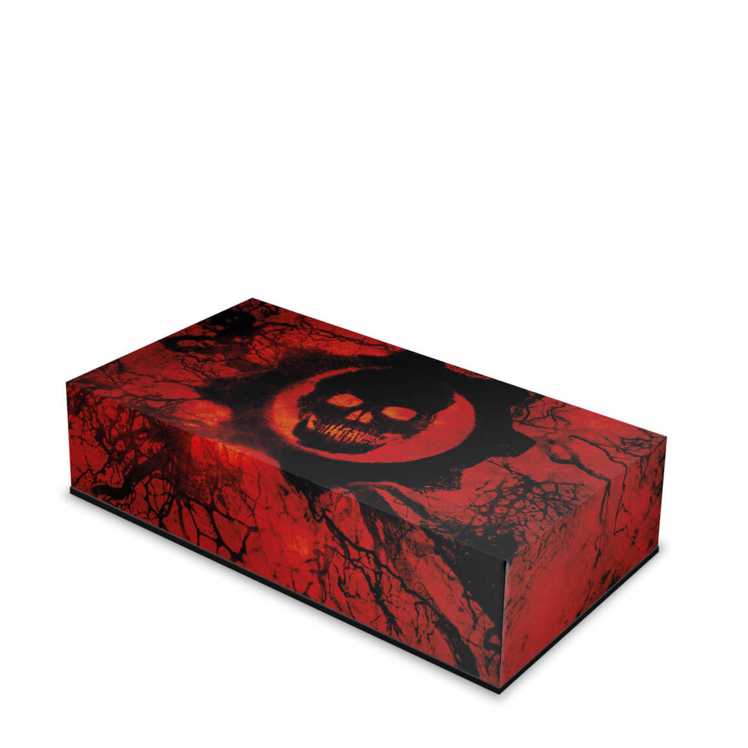 Capa Anti Poeira Xbox Series S Horizontal - Gears of War - Skull - Pop Arte Skins - foto 2