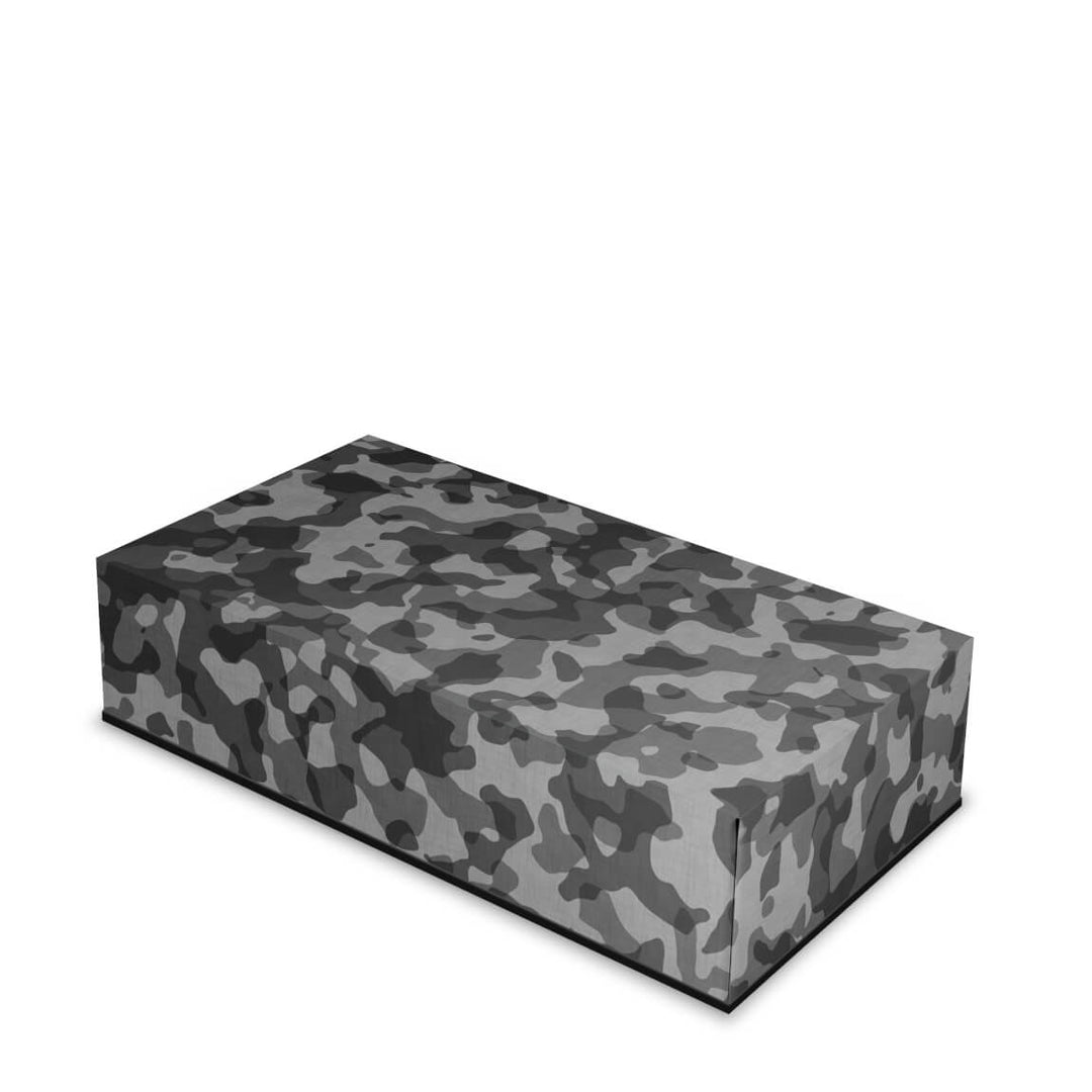 Capa Anti Poeira Xbox Series S Horizontal - Camuflado Cinza - Pop Arte Skins - foto 2