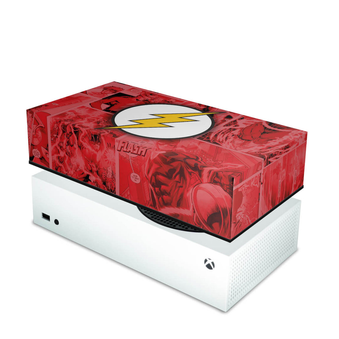 Capa Anti Poeira Xbox Series S Horizontal - The Flash Comics