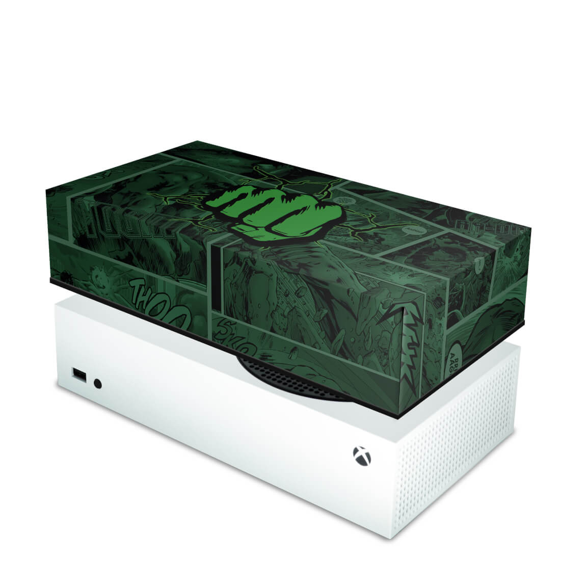 Capa Anti Poeira Xbox Series S Horizontal - Hulk Comics