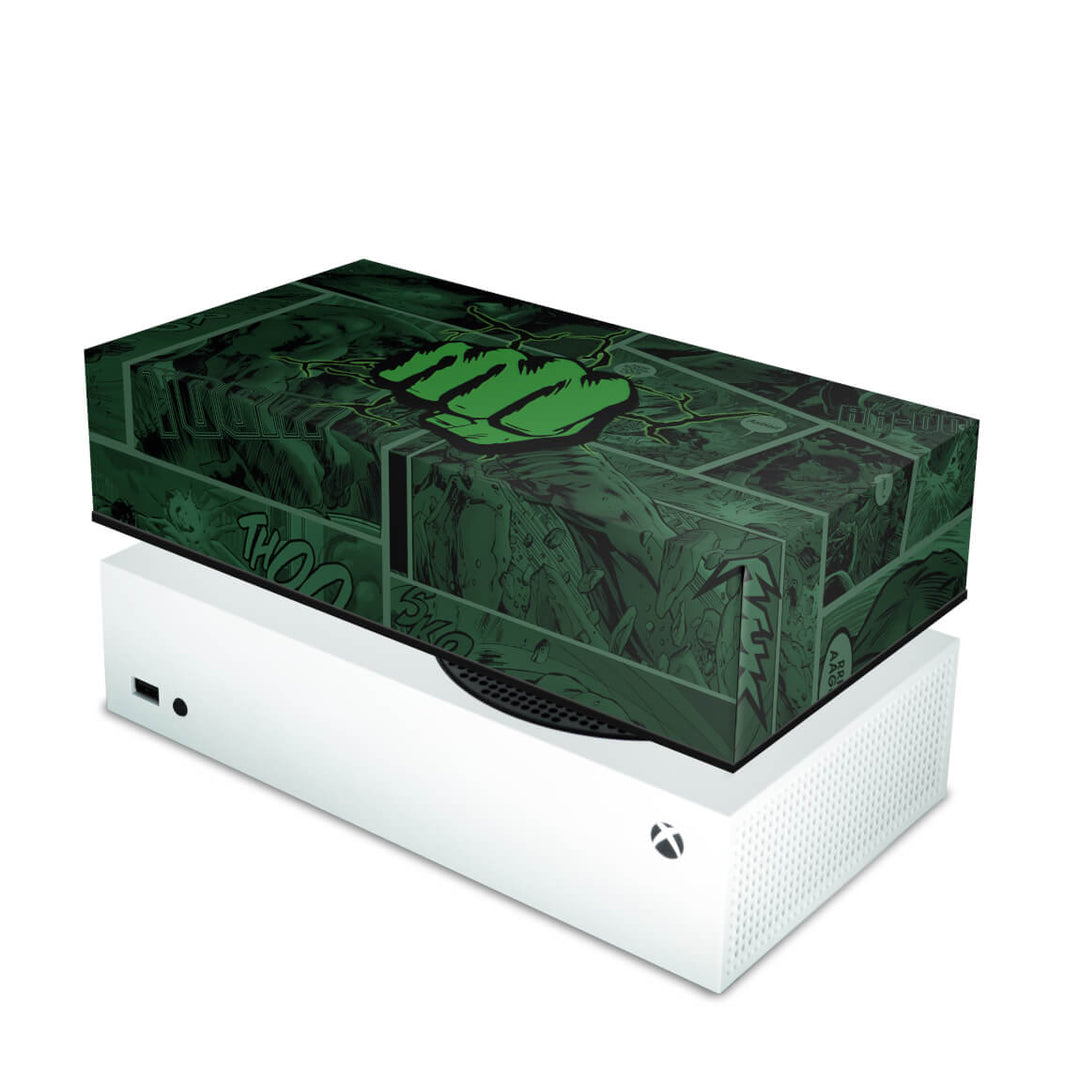 Capa Anti Poeira Xbox Series S Horizontal - Hulk Comics