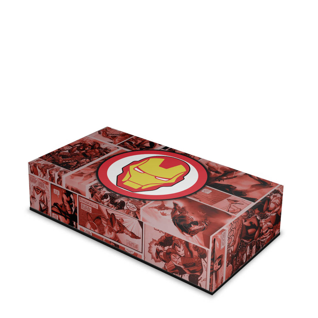 Capa Anti Poeira Xbox Series S Horizontal - Homem De Ferro Comics - Pop Arte Skins - foto 2