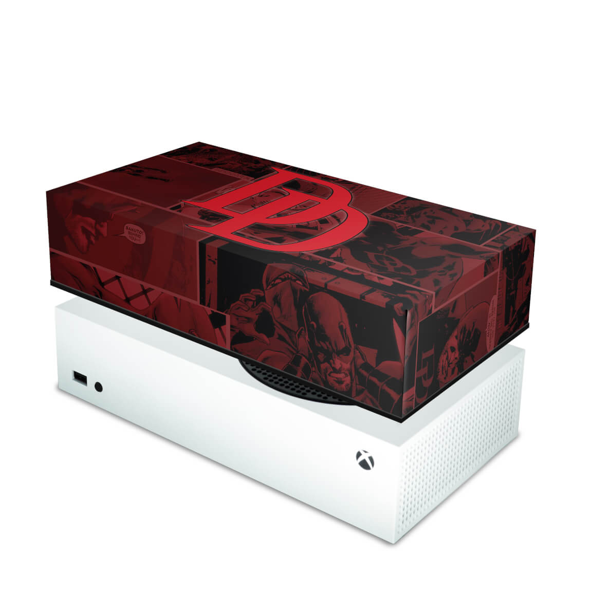 Capa Anti Poeira Xbox Series S Horizontal - Daredevil Demolidor Comics