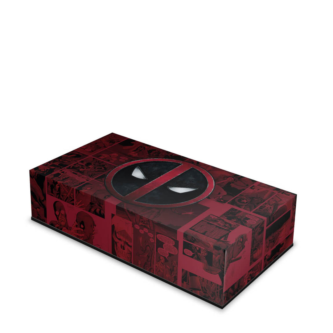 Capa Anti Poeira Xbox Series S Horizontal - Deadpool Comics - Pop Arte Skins - foto 2