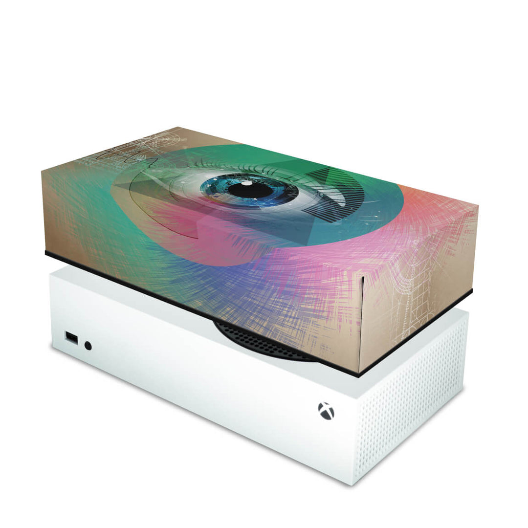Capa Anti Poeira Xbox Series S Horizontal - Abstrato #89