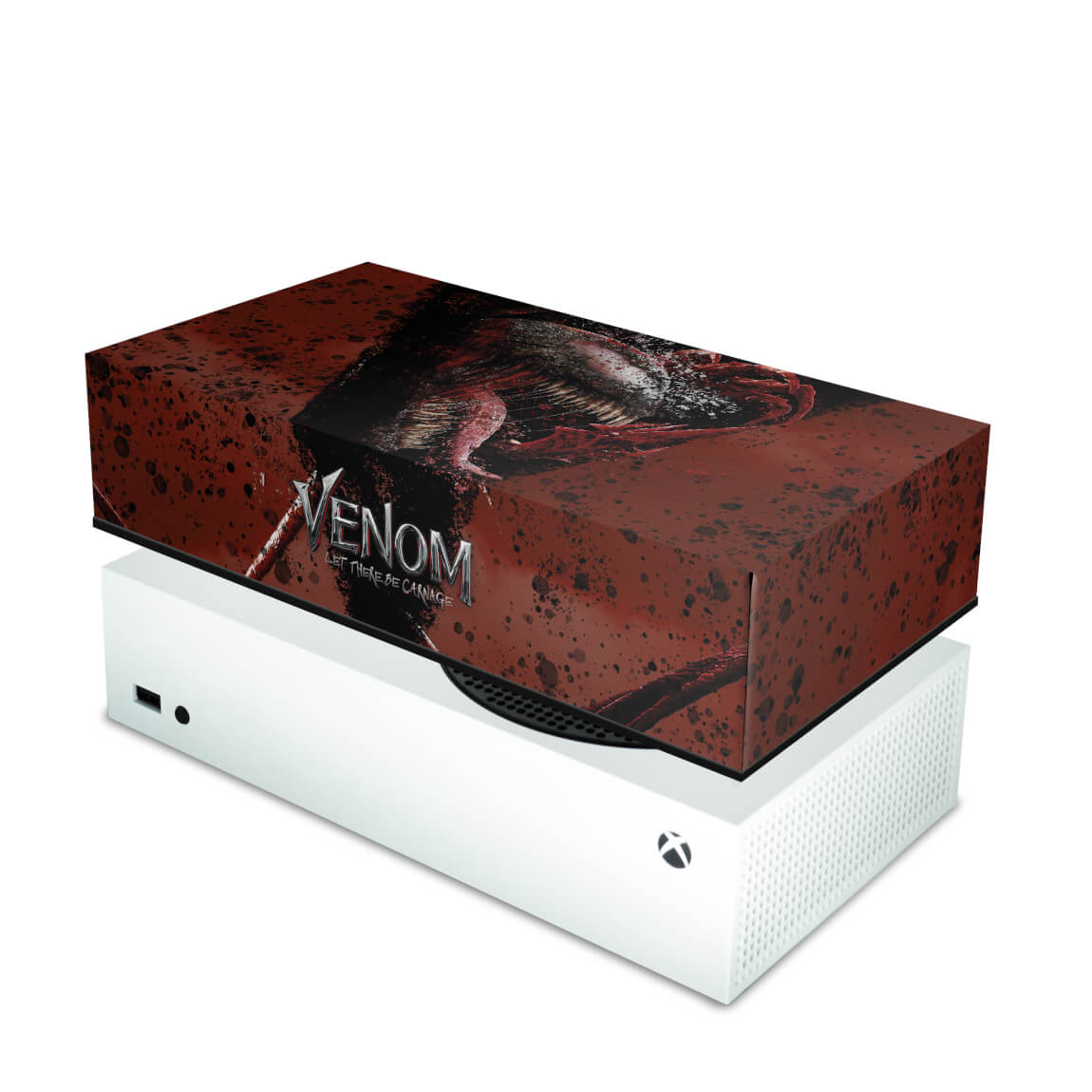 Capa Anti Poeira Xbox Series S Horizontal - Venom Tempo de Carnificina