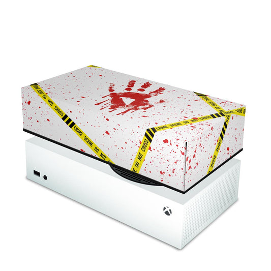 Capa Anti Poeira Xbox Series S Horizontal - Cena De Crime Scene