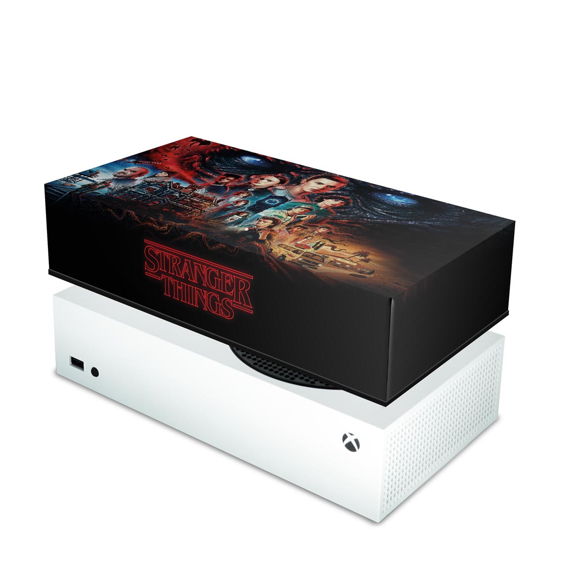 Capa Anti Poeira Xbox Series S Horizontal - Stranger Things