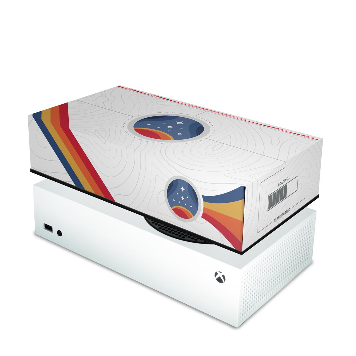 Capa Anti Poeira Xbox Series S Horizontal - Starfield Edition