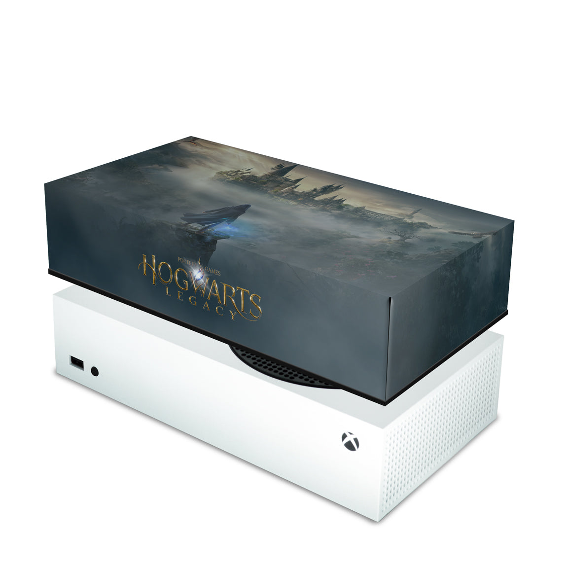 Capa Anti Poeira Xbox Series S Horizontal - Hogwarts Legacy