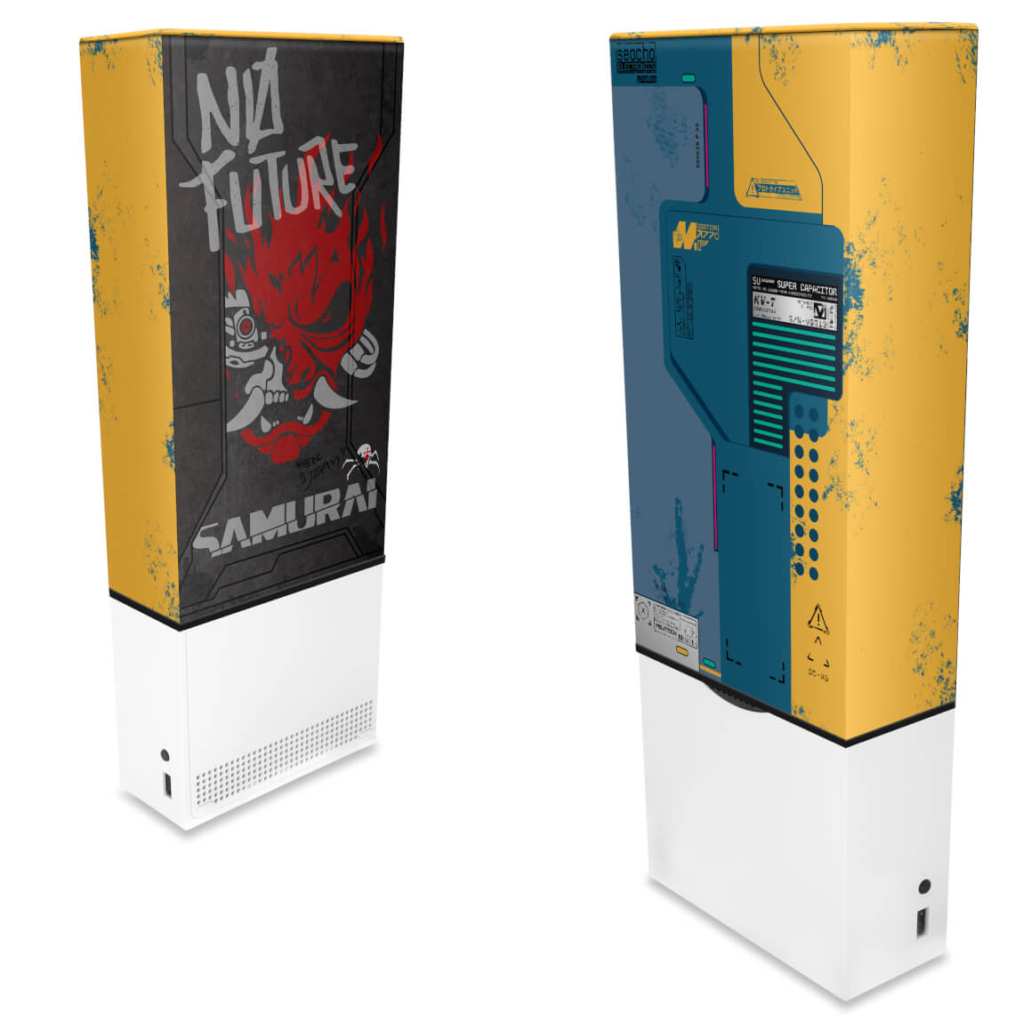 Capa Anti Poeira Xbox Series S Vertical - Cyberpunk 2077 Bundle