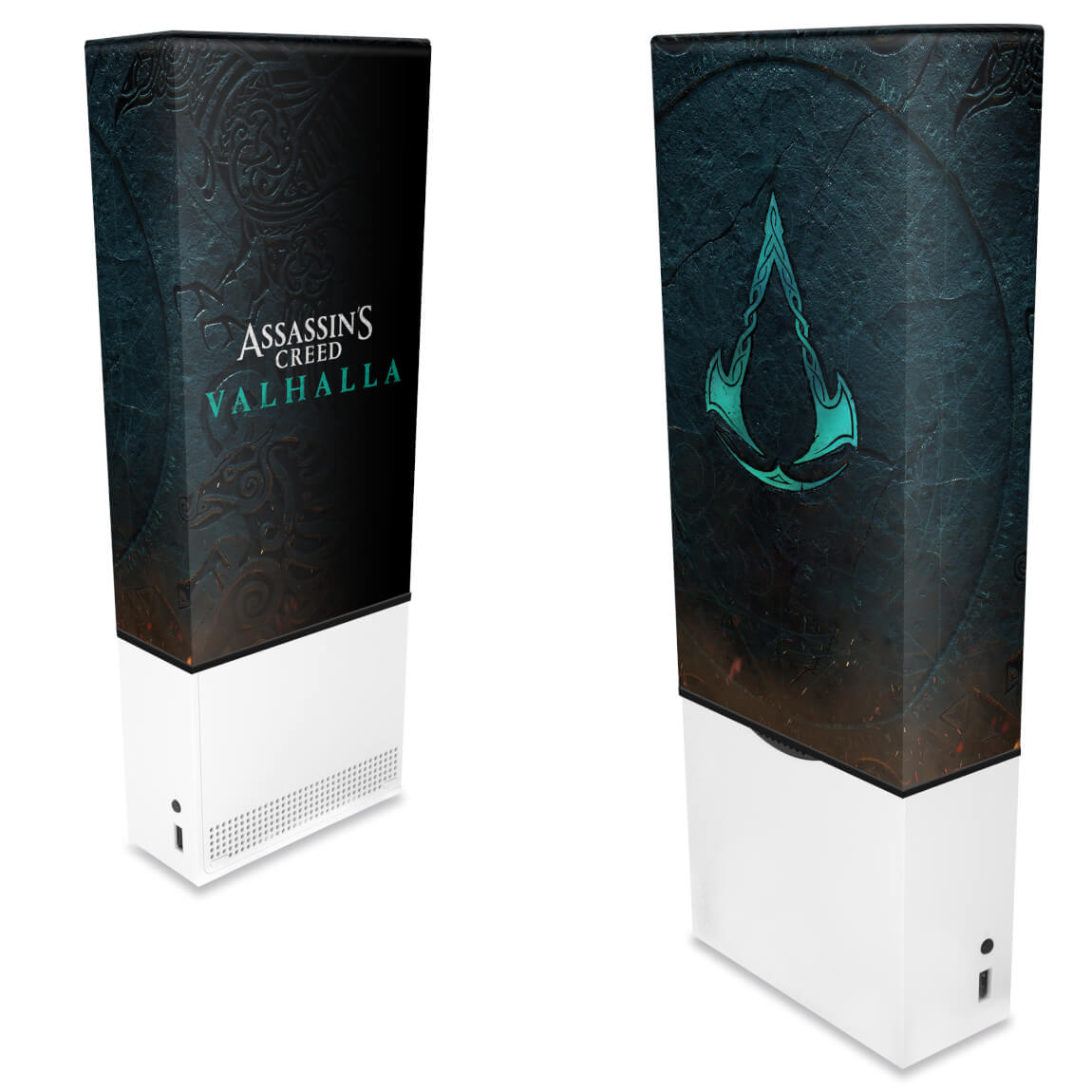 Capa Anti Poeira Xbox Series S Vertical - Assassin's Creed Valhalla