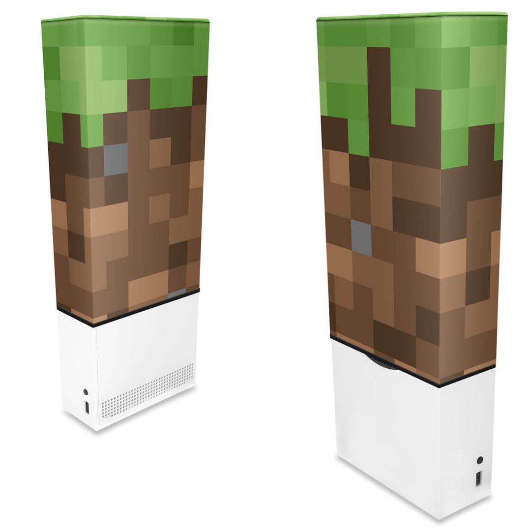 Capa Anti Poeira Xbox Series S Vertical - Minecraft