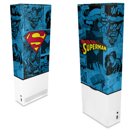 Capa Anti Poeira Xbox Series S Vertical - Superman Comics