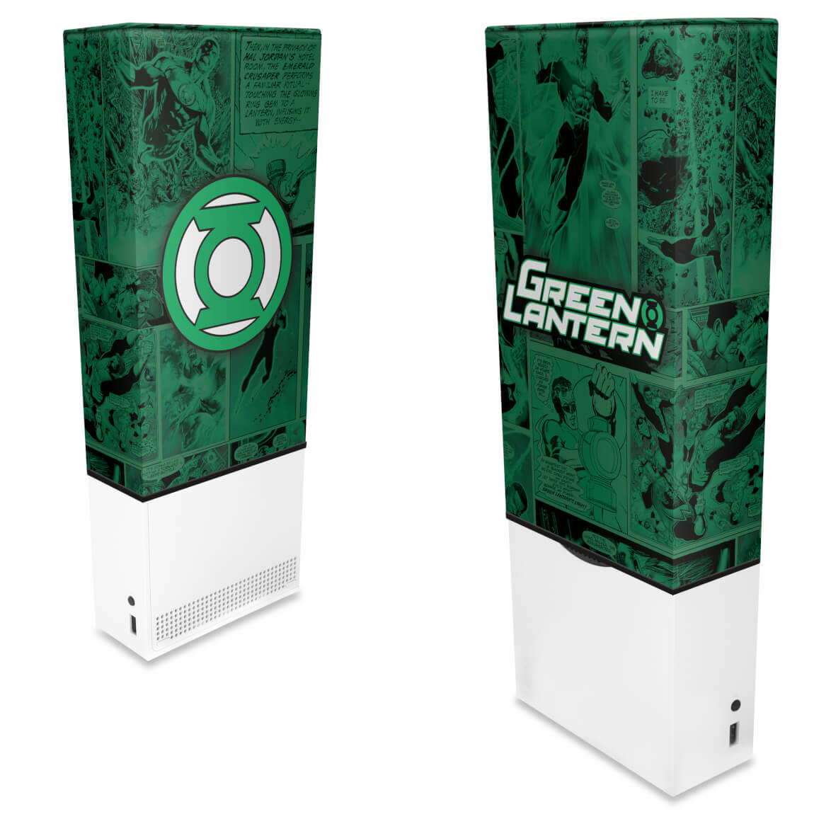 Capa Anti Poeira Xbox Series S Vertical - Lanterna Verde Comics