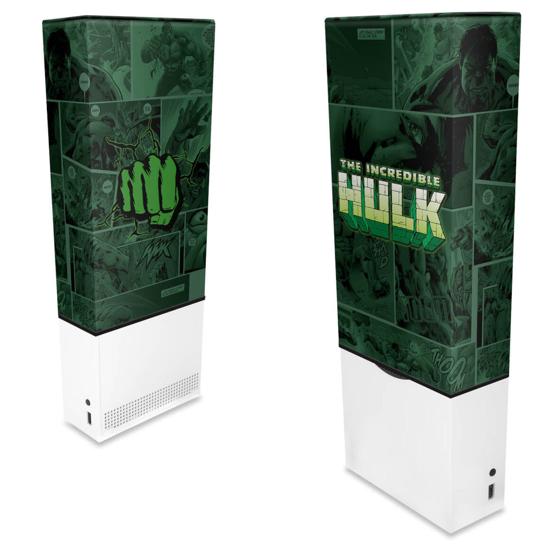 Capa Anti Poeira Xbox Series S Vertical - Hulk Comics