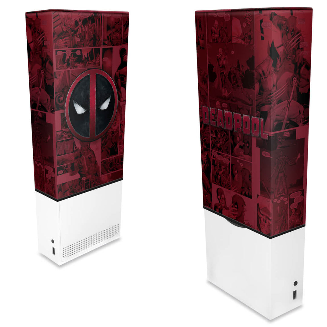 Capa Anti Poeira Xbox Series S Vertical - Deadpool Comics