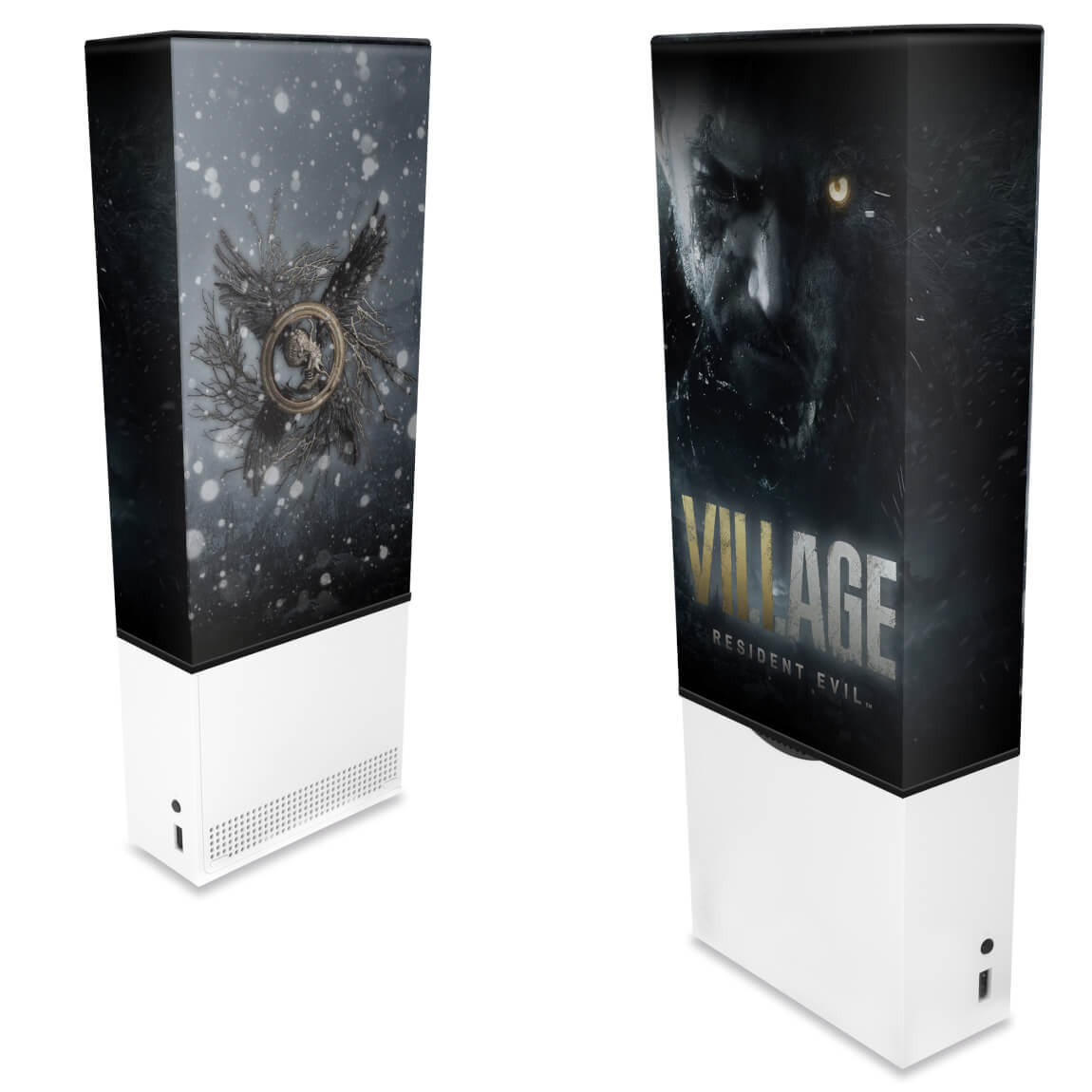 Capa Anti Poeira Xbox Series S Vertical - Resident Evil Village