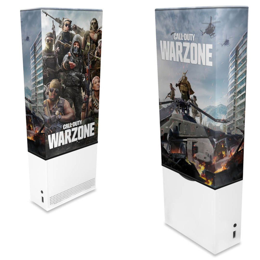 Capa Anti Poeira Xbox Series S Vertical - Call of Duty Warzone