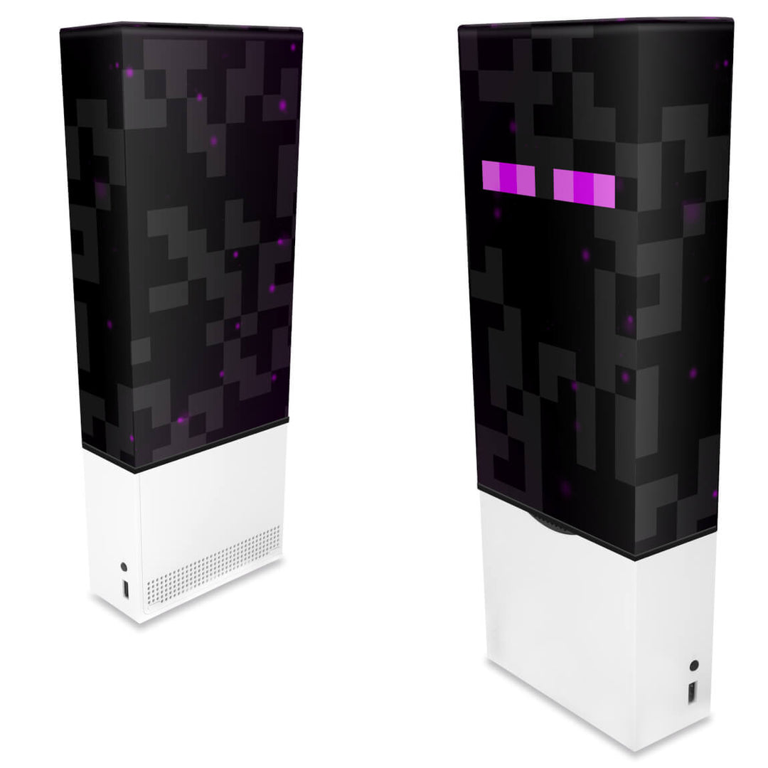 Capa Anti Poeira Xbox Series S Vertical - Minecraft Enderman