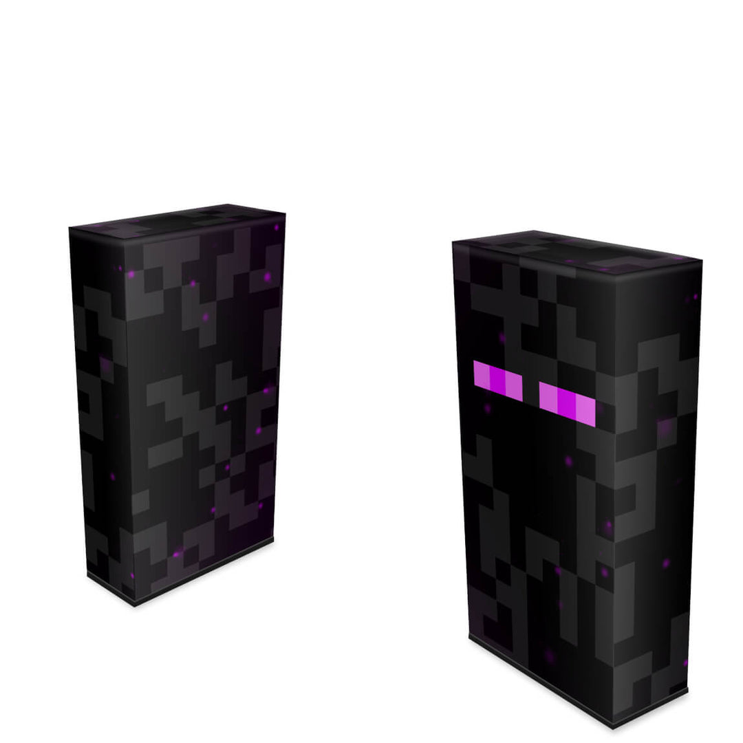 Capa Anti Poeira Xbox Series S Vertical - Minecraft Enderman - Pop Arte Skins - foto 2