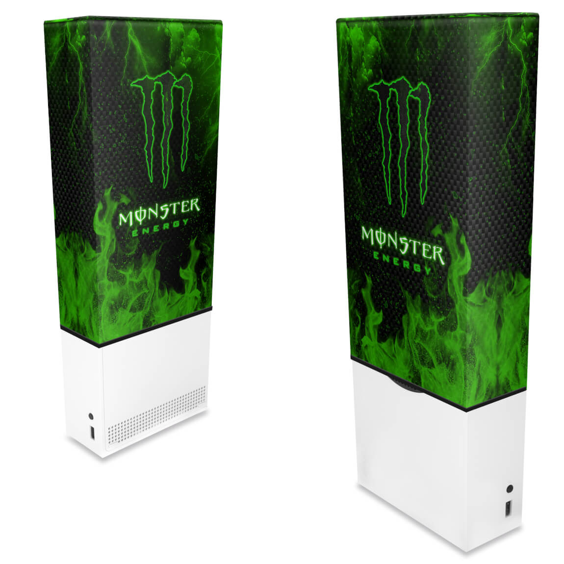 Capa Anti Poeira Xbox Series S Vertical - Monster Energy Drink