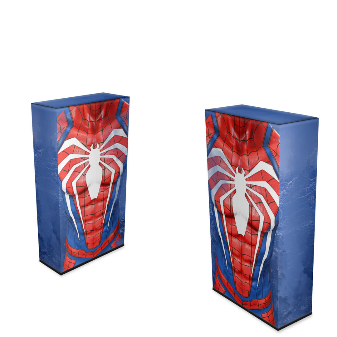 Capa Anti Poeira Xbox Series S Vertical - Spider-Man Homem Aranha 2 - Pop Arte Skins - foto 2