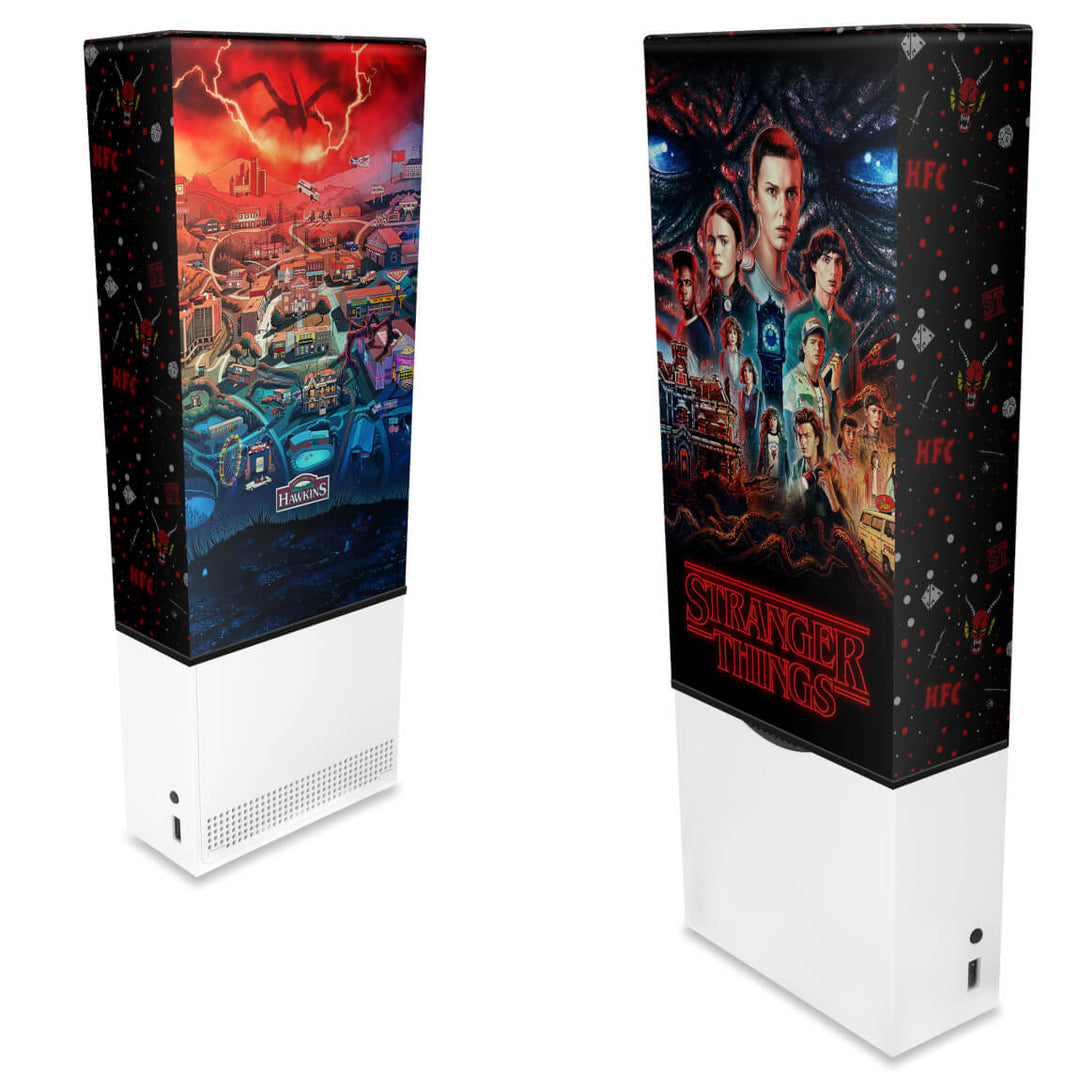 Capa Anti Poeira Xbox Series S Vertical - Stranger Things