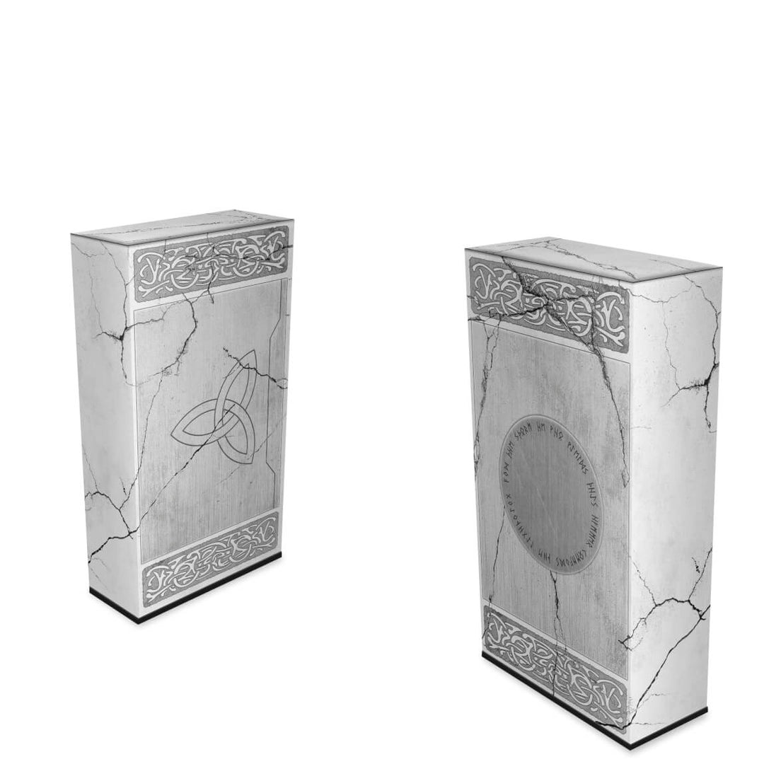Capa Anti Poeira Xbox Series S Vertical - Mjolnir Thor Amor e Trovão - Pop Arte Skins - foto 2