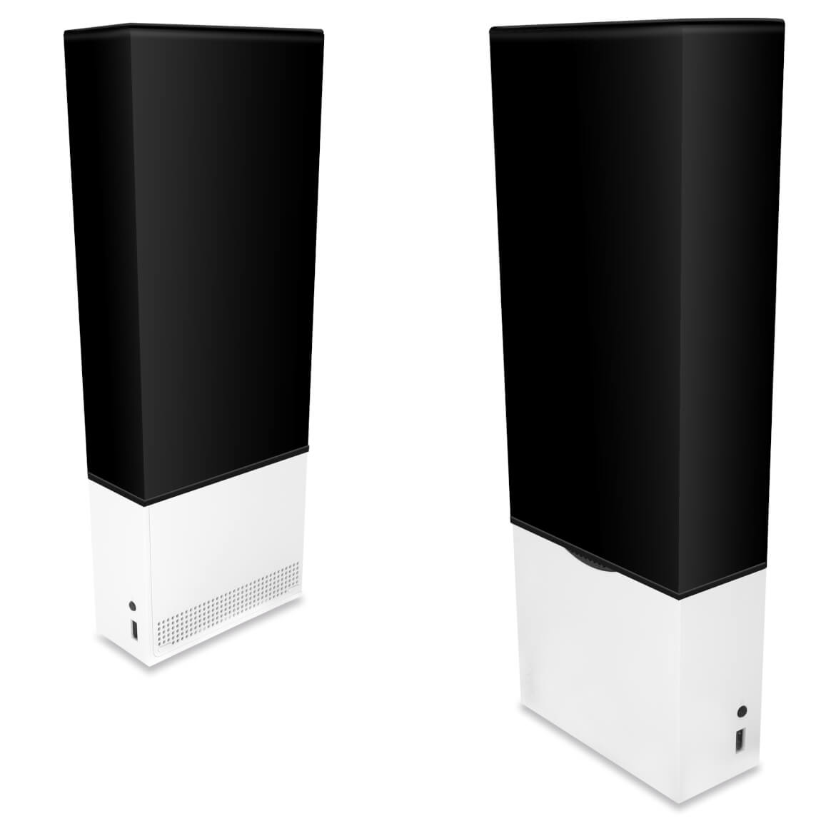 Capa Anti Poeira Xbox Series S Vertical - Preta All Black