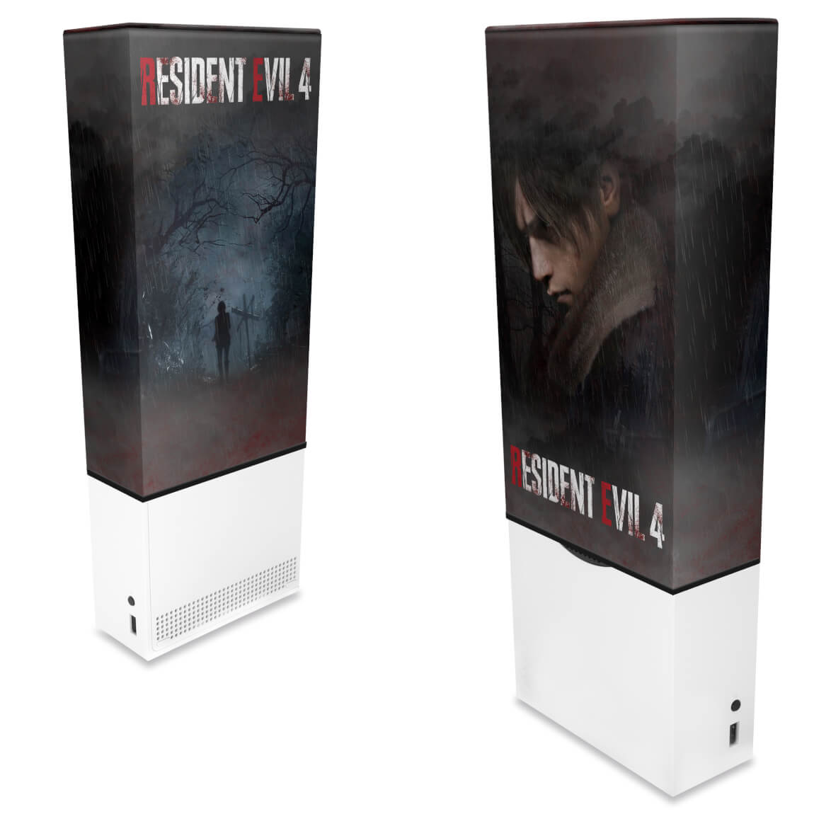 Capa Anti Poeira Xbox Series S Vertical - Resident Evil 4 Remake