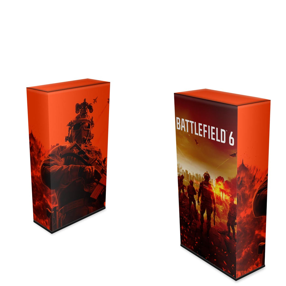Capa Anti Poeira Xbox Series S Vertical - Battlefield 6 - Pop Arte Skins - foto 2