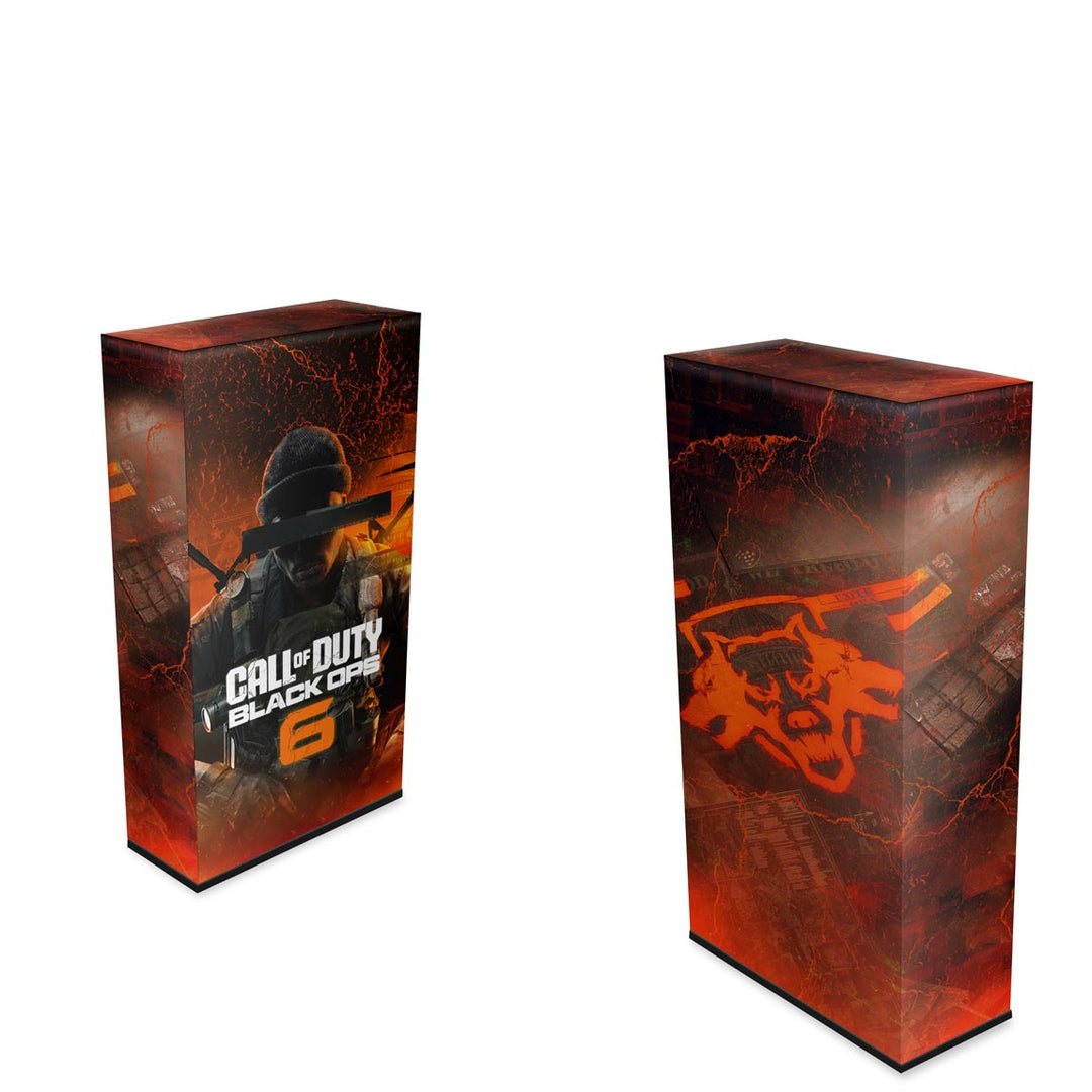 Capa Anti Poeira Xbox Series S Vertical - Call of Duty Black Ops 6 - Pop Arte Skins - foto 2