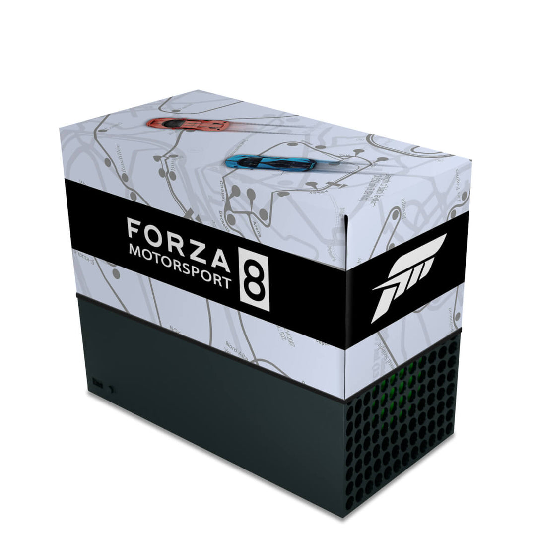 Capa Anti Poeira Xbox Series X Horizontal - Forza Motor Sport 8 - Pop Arte Skins