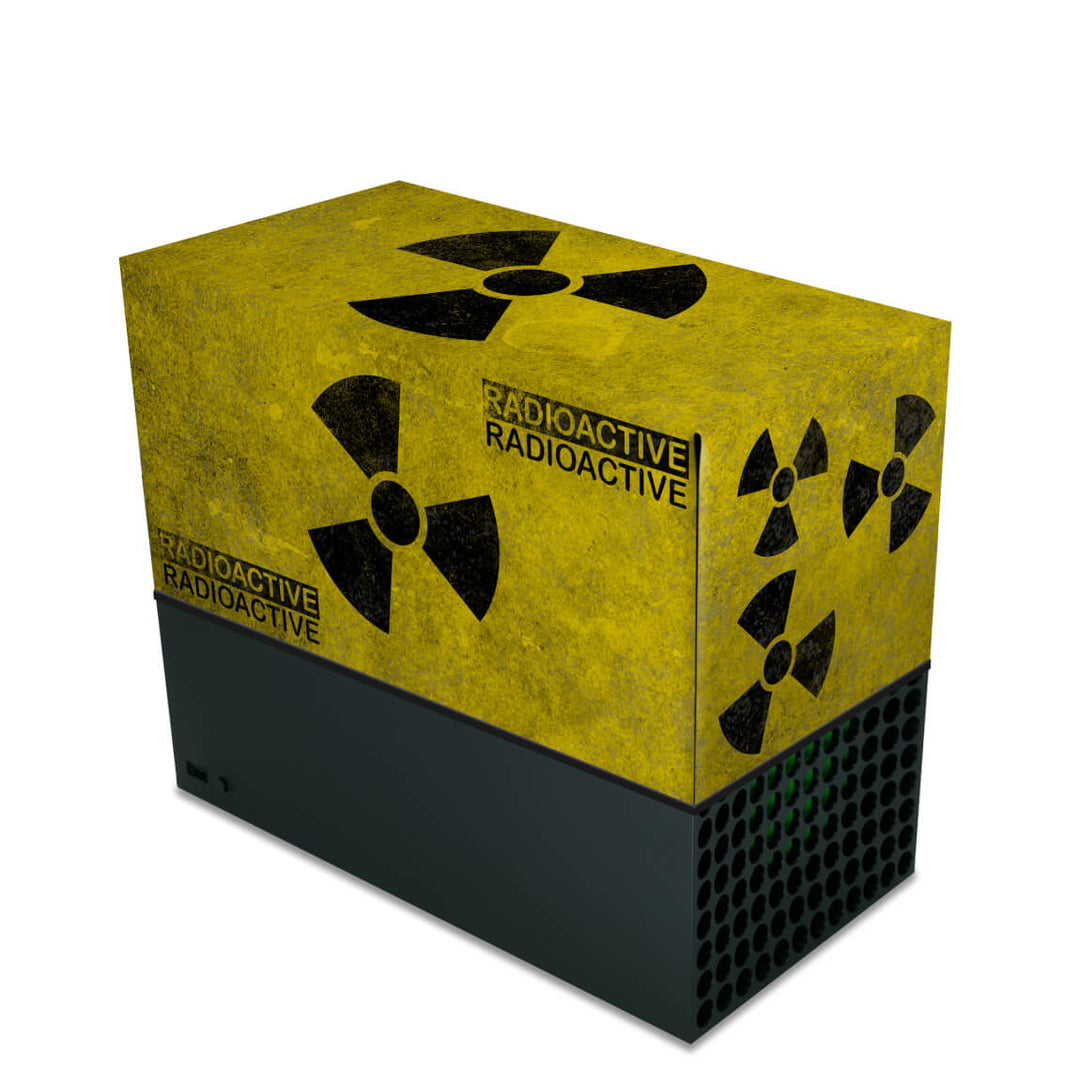 Capa Anti Poeira Xbox Series X Horizontal - Radioativo - Pop Arte Skins