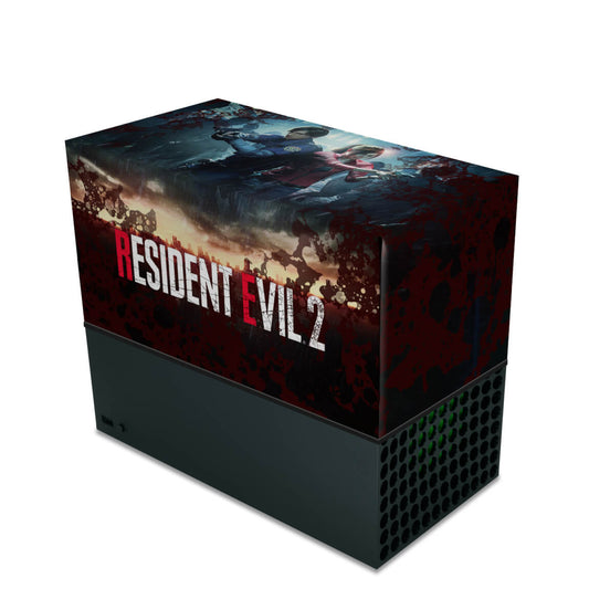 Capa Anti Poeira Xbox Series X Horizontal - Resident Evil 2 Remake